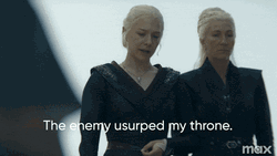 Hotd Rhaenys And Rhaenyra Targaryen GIF