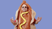 Hotdog Costume Pay Day Money Money Money  GIF