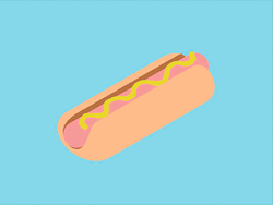 Hotdog Didn't Last Fingers Work So Fast GIF