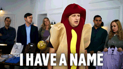 Hotdog Mascot I Have A Name GIF