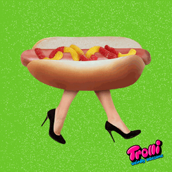 Hotdog Walk Fingers Off GIF