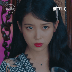 Hotel De Luna IU Pfft Reaction GIF