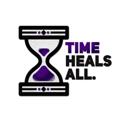 Hourglass Means Time Heals All GIF