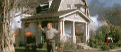 House Attack Bomb Explosion GIF