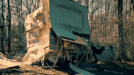 House Destroyed Going Down GIF