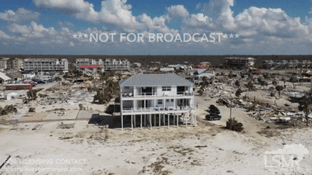 House Exploding In The Field GIF