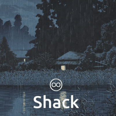 House In The Rain Saying Shack GIF