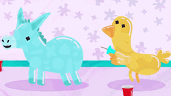 House Inflatables Exploding GIF