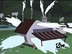 House Just Explode GIF