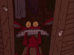 House Monster Eating Hand GIF