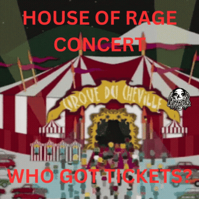 House Of Rage Concert Circus Tent GIF