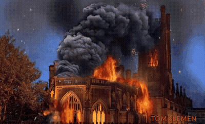 House On Fire With Tom Slemen GIF