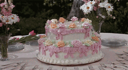 House Party Cake Exploding GIF