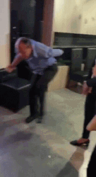 House Party Old Man Dancing GIF