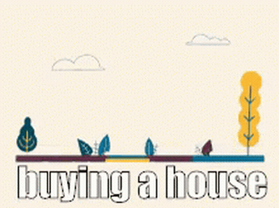 House With Buying A House Below GIF