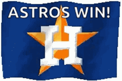 Houston Astros Win Flag Waving GIF