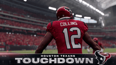 Houston Texans Football Player Number 12 GIF