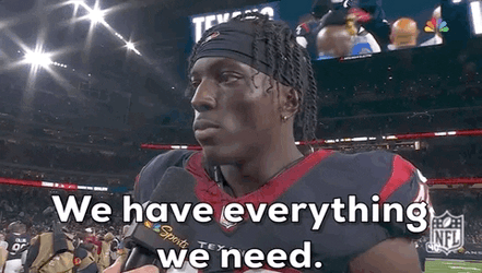 Houston Texans Player Interview GIF