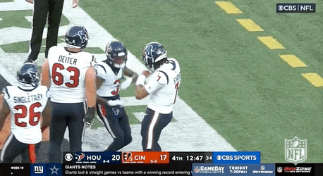 Houston Texans Players Dancing Together GIF