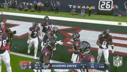 Houston Texans Players Having Fun GIF
