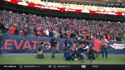 Houston Vs Dallas Football On CBS GIF