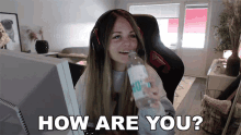 How Are You Drink Water GIF