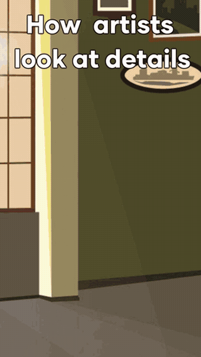 How Artists Look At Details GIF