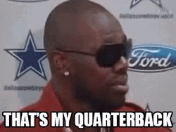 How Bout Them Cowboys That's My Quarterback GIF