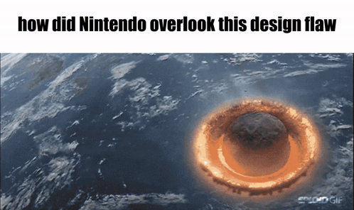 How Did Nintendo Overlook This Design Flaw GIF