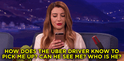How Does The Uber Driver Know To Pick Me GIF