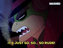 How Rude Villainous Lord Black Hat GIF