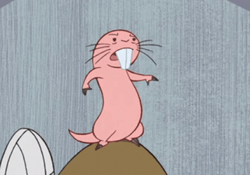 How Sway Disbelieving Pink Otter GIF