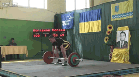 How To Lift Barbell Row Like The Boss GIF
