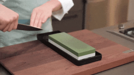 How To Sharp A Knife GIF