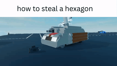 How To Steal A Hexagon Is Written On The Bottom Of The Image GIF