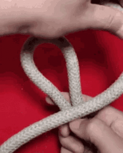 How To Tie Noose Tutorial GIF
