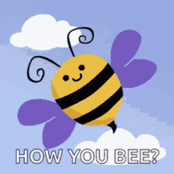 How You Bee Cute Animation GIF