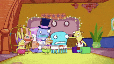 Howie Almost Naked Animals GIF