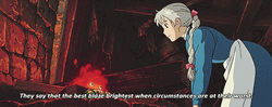 Howl's Moving Castle Calcifer Best Blaze GIF