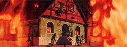 Howl's Moving Castle Fiery Inferno GIF