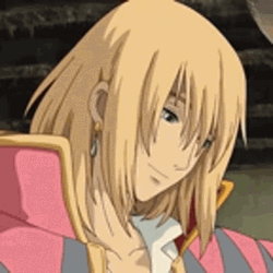 Howl's Moving Castle Howl Looking Around GIF