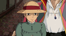 Howl's Moving Castle Shocked Sophie Hatter GIF