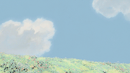 Howl's Moving Castle Sophie And Howl Holding Hands GIF