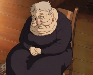Howl's Moving Castle Witch Of The Waste GIF