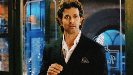 Hrithik Roshan Bang Bang Hand Sign GIF