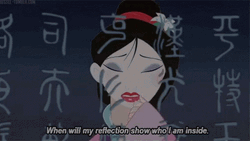 Hua Mulan My Reflection Chinese GIF