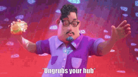 Hub Delivery Dance GIF
