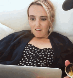 Hub Shocked Chloe GIF