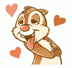 Hubba Hubba Chip Dale In Love GIF