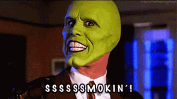 Hubba Hubba The Mask Smokin GIF